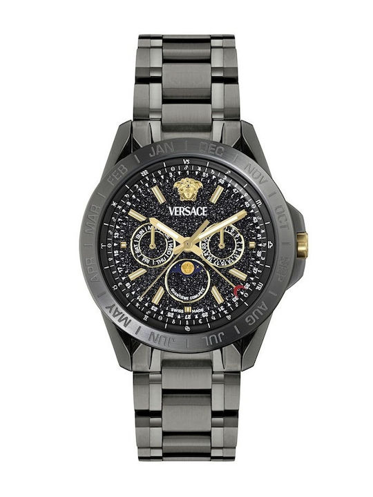 Versace V-galaxy Moonphase Men's Watch Battery ...