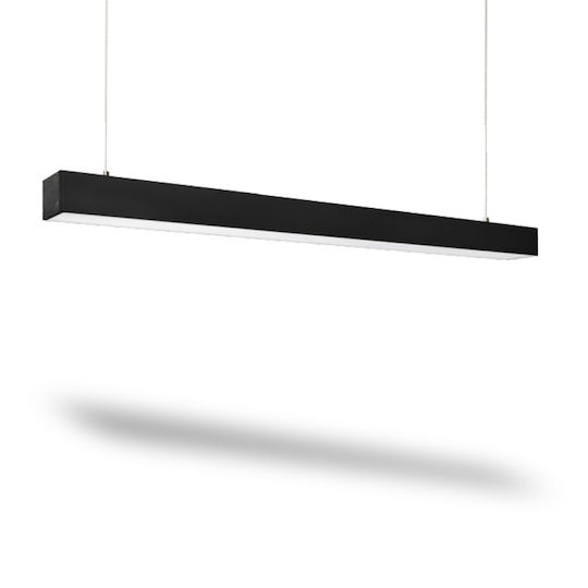 Lucas Commercial Linear Ceiling Light 48W Warm to Cool White 1.2cm