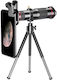 Hd Phone Camera Lens Monocular 18x-35x Black Zoom Telephoto Lens Hxgd-1635