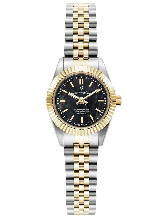 Jacques Du Manoir Women's Watch with Silver Met...