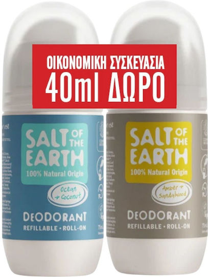 Salt of the Earth Salt Earth Vegan Αποσμητικό σε Roll-On