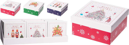 JK Home Decoration Χάρτινο Κουτί για Δώρο 14.5x7x14.5εκ.