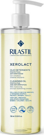 Rilastil Xerolact Λάδι για Ντους για Άνδρες με Αμύγδαλο 1000ml