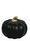 Ceramic Pumpkin Black Gold Matte Small 15.2cm 1/18pcs
