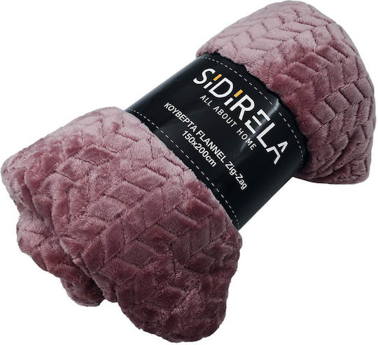 Sidi Home Plast Pătură Simplă 150x200cm Roz