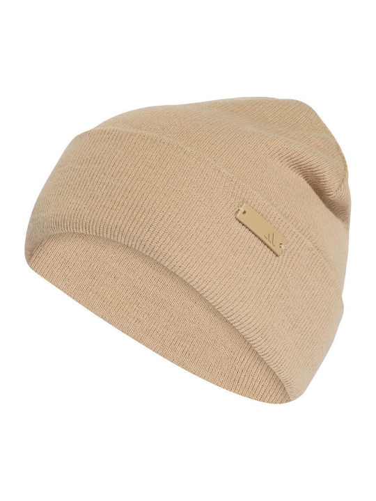 Tonal Beanie Ανδρικός Σκούφος Πλεκτός σε Μπεζ χρώμα