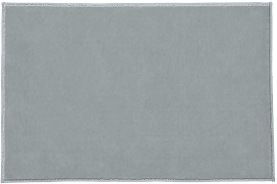Kleine Wolke Bath Mat Velvet 9218977225 Gray 70x120cm