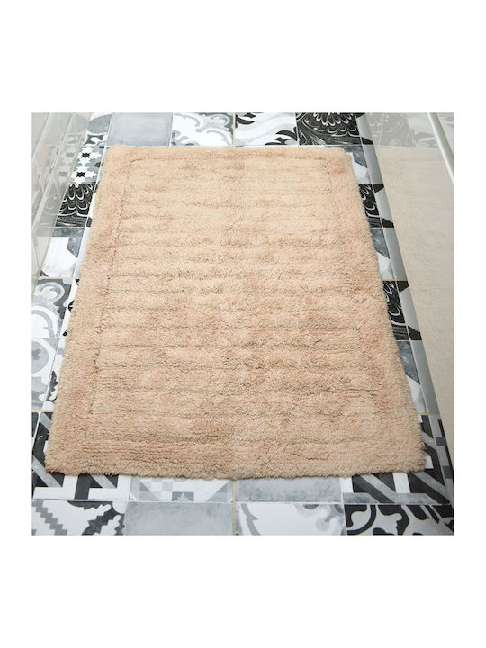 Ravelia Non-Slip Bath Mat Cotton Raya 640-1313-...