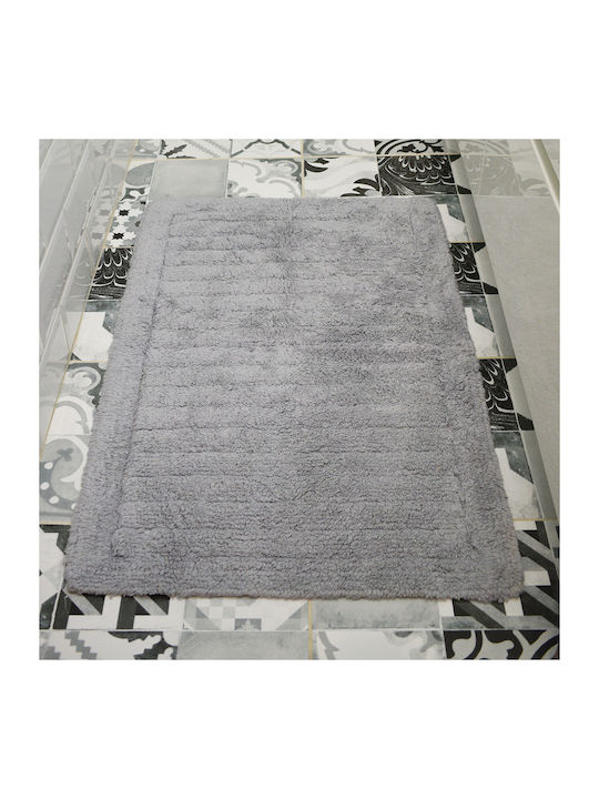 Ravelia Non-Slip Bath Mat Cotton Raya 640-1313-...
