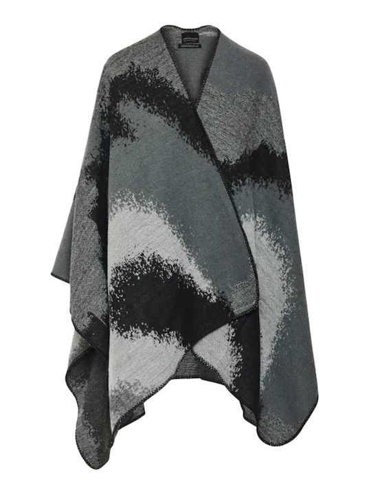 Women's Grey Multi Coat