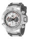 Invicta Men's Watch Battery with Gray Rubber Strap