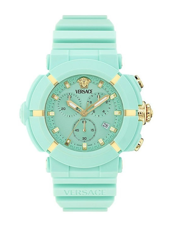 Versace Real Active Herrenuhr Batterie mit Türk...