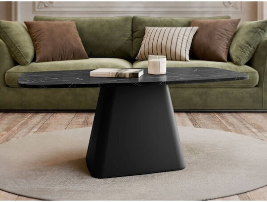 Central Coffee Table Oswego 158 Black Black Marble Central Coffee Table Oswego 158 Black Black Marble