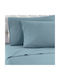 TnS Pillowcase Set with Envelope Cover Petrol 52x72cm.