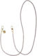 Neck Strap Avy Chain Crossbody Strap Detachable Mobile Phone Cases Smartphones Silver Spark 8719246497544