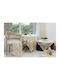 Liolios Home Tischtuch Leinen Beige 67x170cm