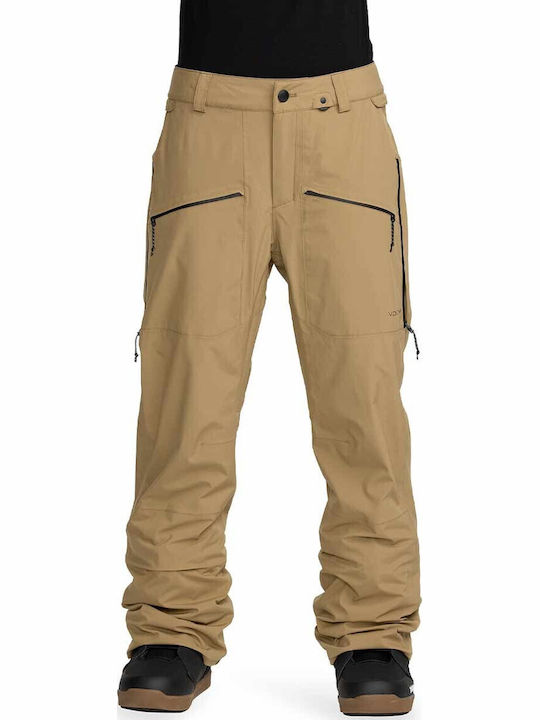 Volcom Stretch H1352601-BRZ Γυναικείο Παντελόνι Σκι & Snowboard Καφέ