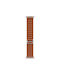 Apple Alpine Loop Strap Terra Cotta - Natural Titanium Finish - Medium (Apple Watch 44/45/46mm/Ultra 49mm)