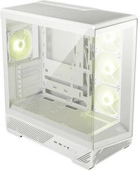 MSI MAG PANO 130R PZ Midi Tower Computer Case W...