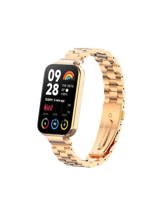 Λουράκι Ροζ Χρυσό (Smart Band 8 Pro)