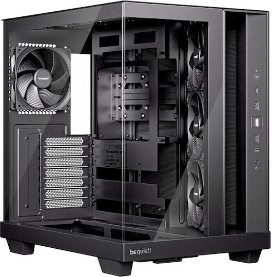 Be Quiet Light Base 500 Gaming Midi Tower Кутия за Компютър със Страничен Прозорец Черна