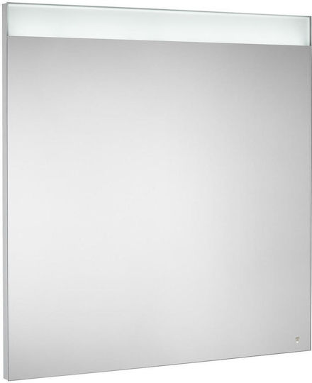 Roca A812258000 Квадратно LED Огледало от Метал 80x80см