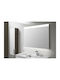 Roca Oglindă de Baie Dreptunghiulară Lumini LED 90x80cm