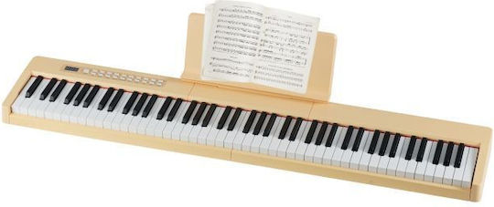 Costway Electric Stage Piano MU10124DE-QZ with 88 Dynamically Keys and Built-in Speakers