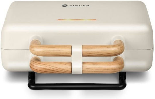 Singer Sandwich Maker with Removable Plates for 2 Sandwiches 800W