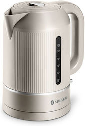 Singer WK 15060IV 1.7lt με Ισχύ 2200W Μπεζ
