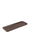 GTSA Serving Platter Rectangular Brown 35x12cm