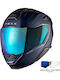 Nexx X.TR Atlantic Carbon Blue Κράνος Μηχανής Full Face ECE 22.06 / DOT 1625gr με Pinlock και Sunvisor
