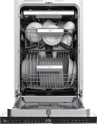 Midea Πλήρως Εντοιχιζόμενο για 10 Σερβίτσια Π44.8xY84.5εκ. MDWEB1004MB-WI