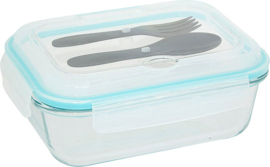 5Five Microwave Glass Lunch Box Transparent 1000ml