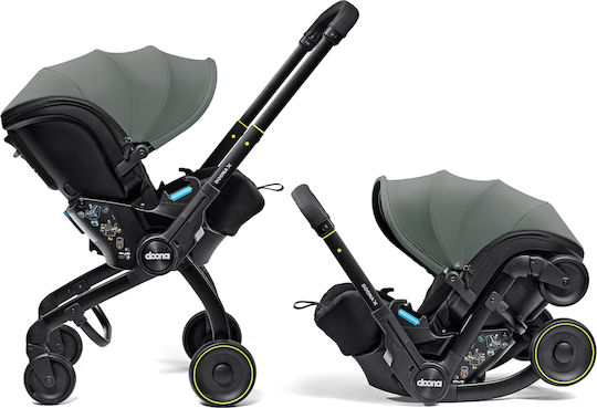 Doona Car Seat & Stroller Baby Car Seat i-Size with Isofix Slate Green 0-13 kg