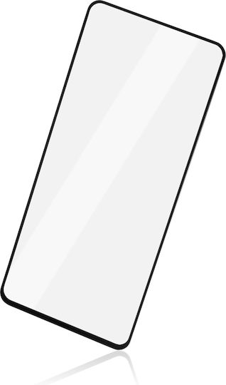 Naxius 9D Vollflächig gehärtetes Glas Schwarz (Redmi Note 12 Pro)