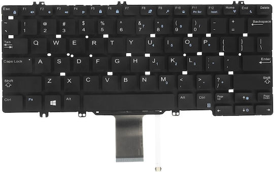 Oem Dell Latitude 5280 5290 7290 7390 Backlit Keyboard Us