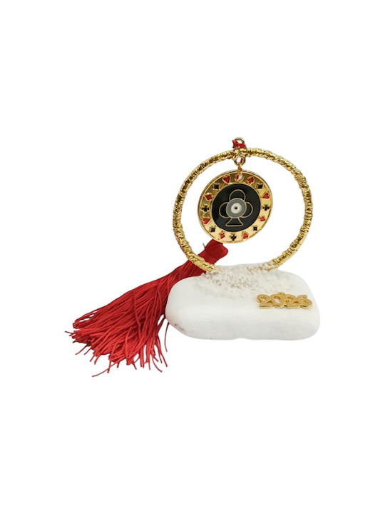 Kalliopi Silver Tabletop Lucky Charm Burner Gold made of Stone 2026 1pcs