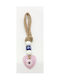 Natural Home Hanging Lucky Charm Burner Pink 1pcs