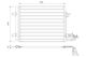 Condenser Air Conditioning Valeo 817806