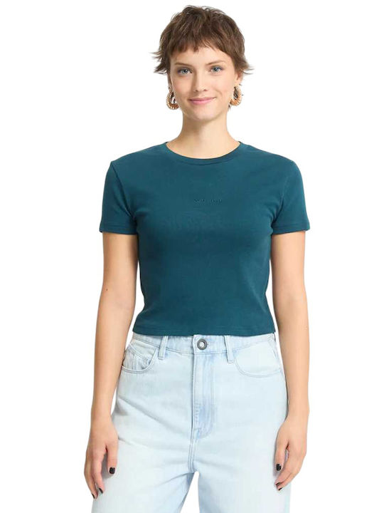 Volcom Volcomstone Women's Crop Top Green
