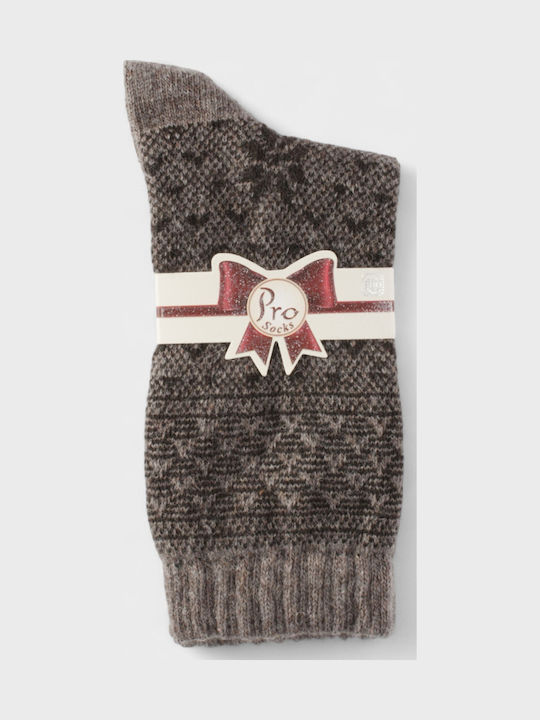 Pro Socks Femei Șosete Brown 1Pachet