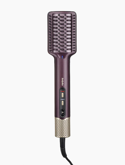 Babyliss Air Power Smooth Keramik Elektrische Haarbürste mit Luft für Haarglättung und Locken 900W