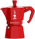 Bialetti Moka Express Stovetop Espresso Pot Roșu