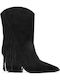 Women's Ankle Boots with High Heel Black