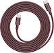 Cablu Încărcare Rapidă Date Usb-c/usb-c Avolt X Bauhaus-archiv 2 Metri Burgundy