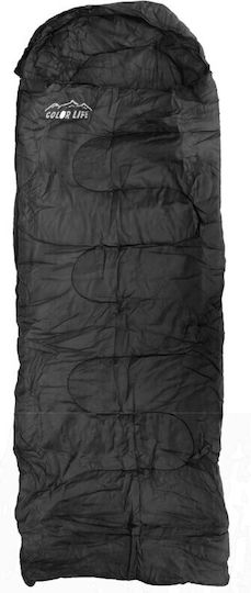 Colorlife Schlafsack Einzeln Black