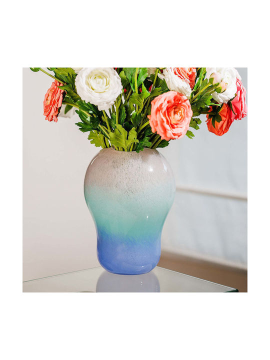 Koart Decorative Vase Zefi Blue