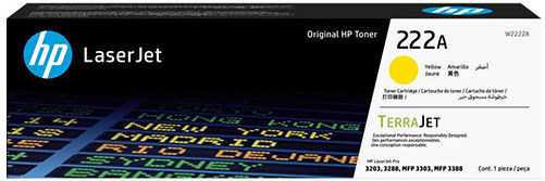 HP W2222A Original Toner Laser Printer Galben