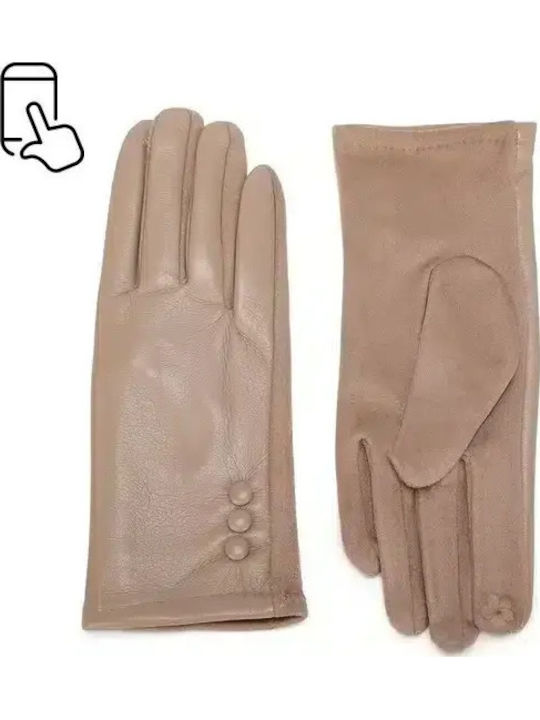 Gallantry Unisex Touch Gloves Beige